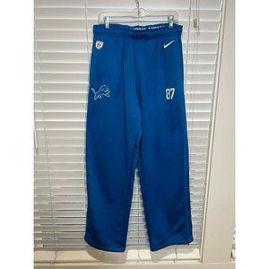Nike Detroit Lions Player Issue Mens Sweatpants - Size XL